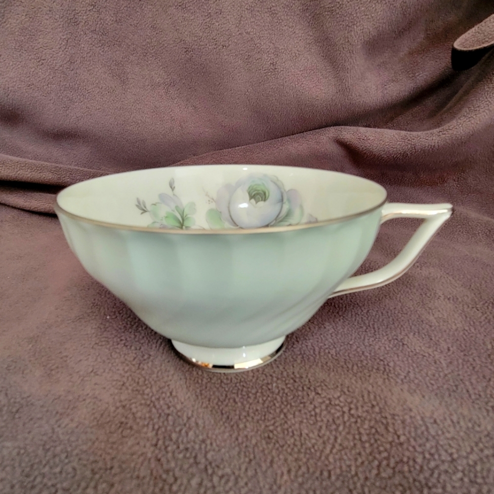 Royal Tettau Dawn Rose Footed Cup